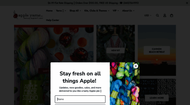 appleyarns.com