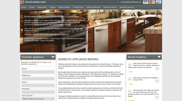 appliancefixing.co.uk