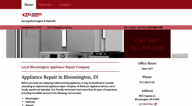 appliancerepairbloomington.com