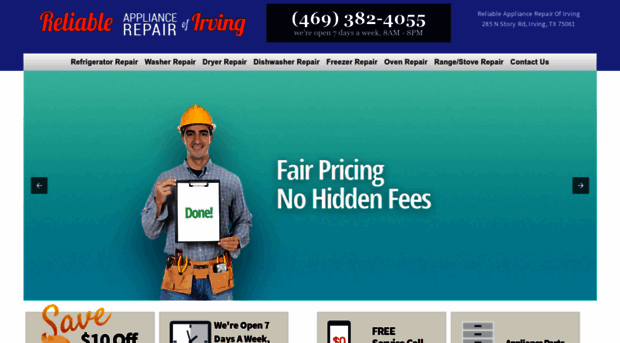 appliancerepairirvingtx.com