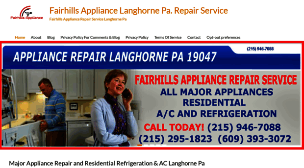 appliancerepairlanghorne.com