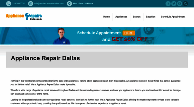 appliancerepairsdallas.com