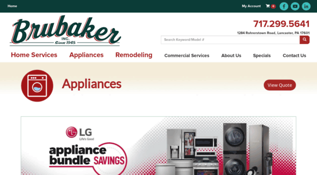 appliances.brubakerinc.com