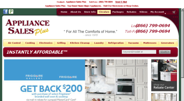 appliancesalesplus.reachlocal.com