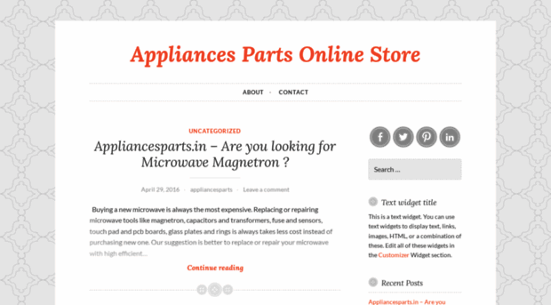 appliancespartsonlinestore.wordpress.com