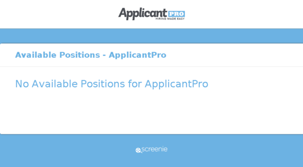 applicantpro.screenie.com