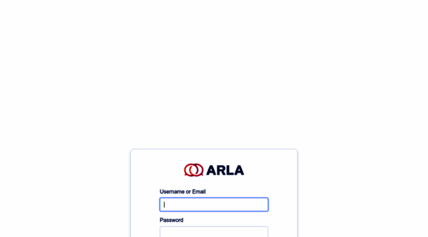 application.arla.ai - Login · Arla - Application Arla