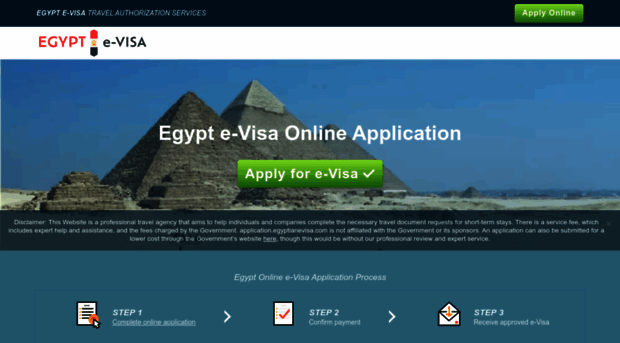 application.egyptianevisa.com