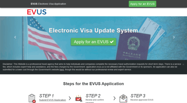 application.evus.us