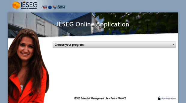 application.ieseg.fr