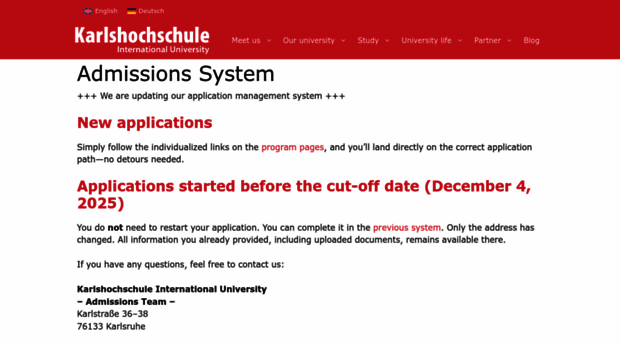 application.karlshochschule.de