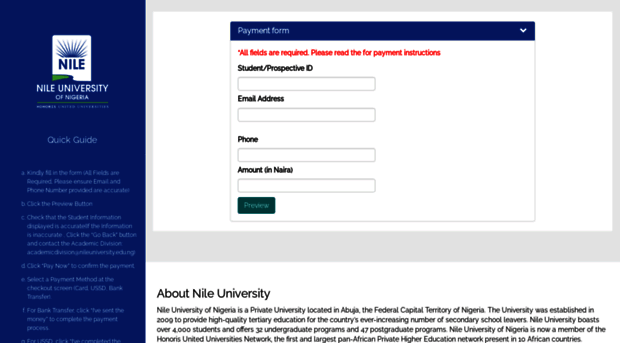 application.nileuniversity.edu.ng