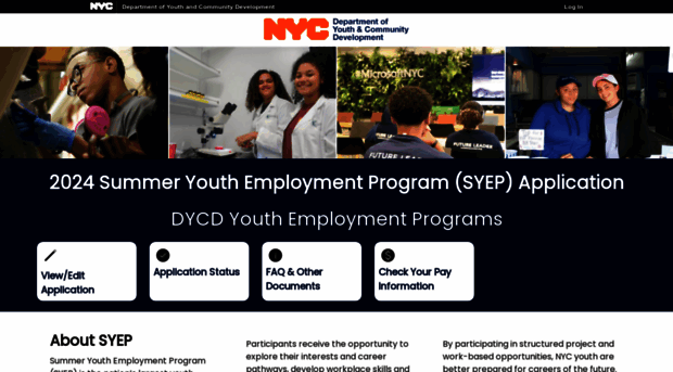 application.nycsyep.com