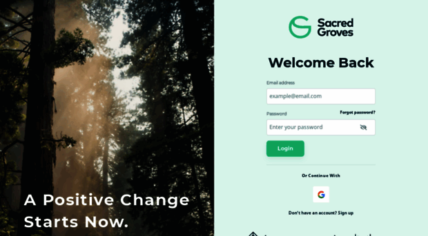 application.sacredgroves.earth