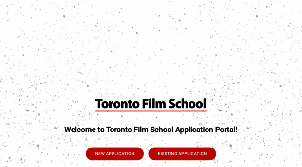 application.torontofilmschool.ca