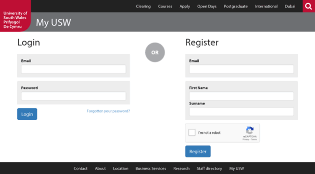 applicationform.southwales.ac.uk