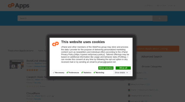 applications.cpanel.com