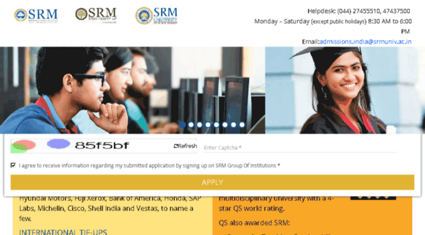 applications.srmuniv.ac.in