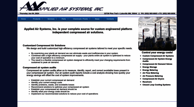 appliedairsystems.com