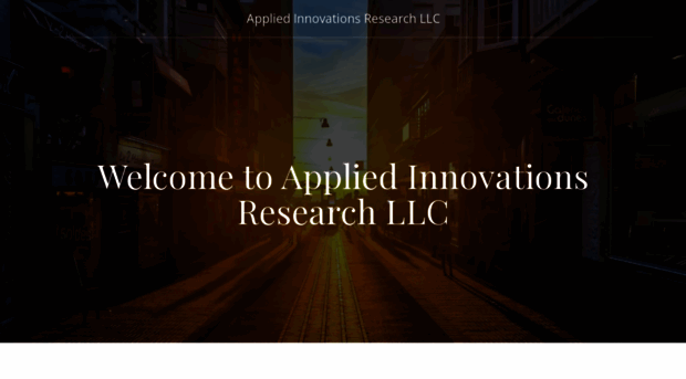 appliedinnovationsresearch.com
