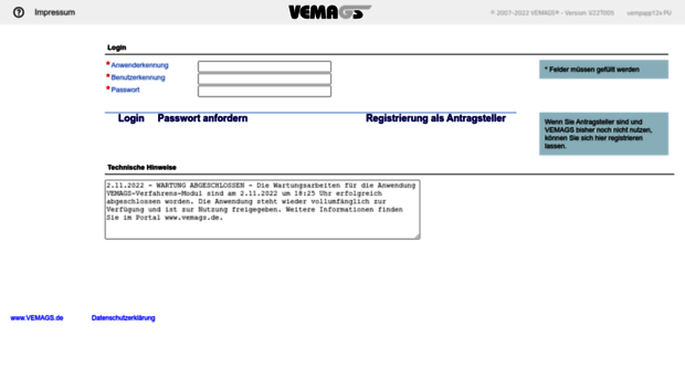 applikation.vemags.de