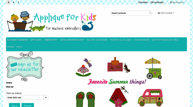 appliqueforkids.com