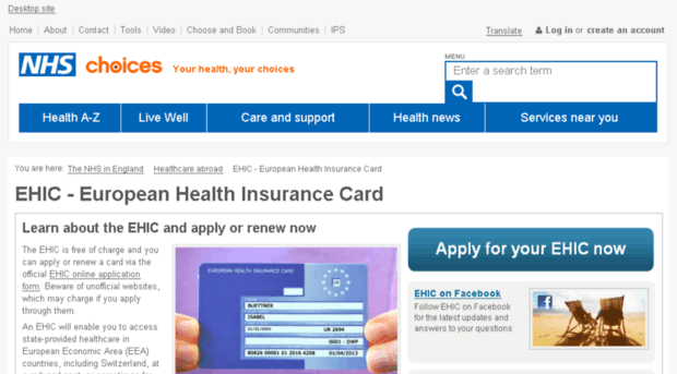 apply-ehic-e111-card.org.uk