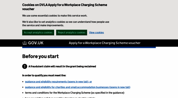 apply-workplace-chargepoint-grant.service.gov.uk