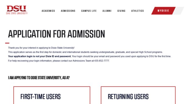 apply.dixie.edu