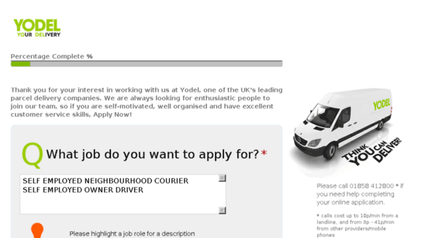 apply2yodel.co.uk