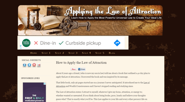 applying-the-law-of-attraction.com