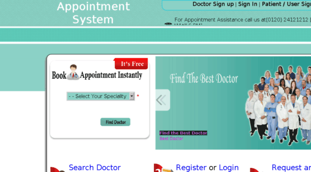 appointment.medical4india.com