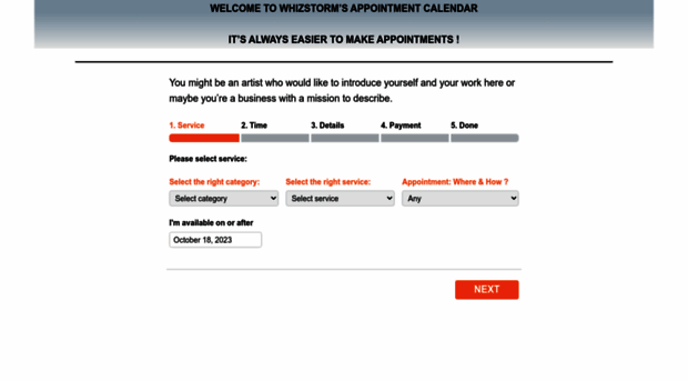appointment.whizstorm.com