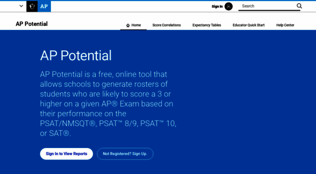 appotential.collegeboard.org