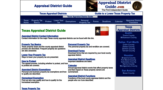 appraisaldistrictguide.com