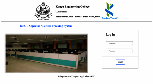 approval.kongu.edu