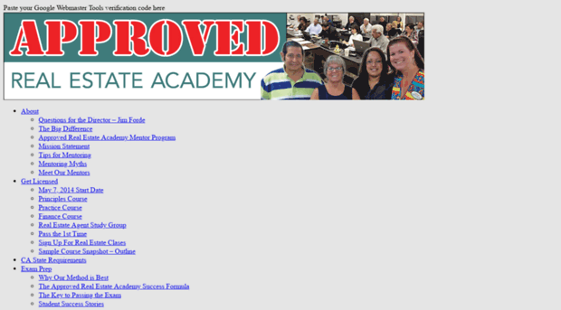 approvedrealestateacademy.com