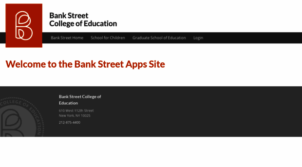 apps.bankstreet.edu