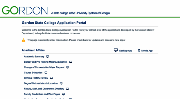 apps.gordonstate.edu