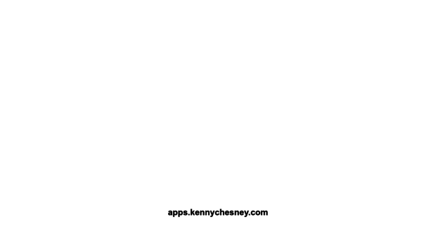 apps.kennychesney.com