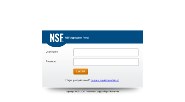 apps.nsf.org - Sign in to your account - Apps Nsf