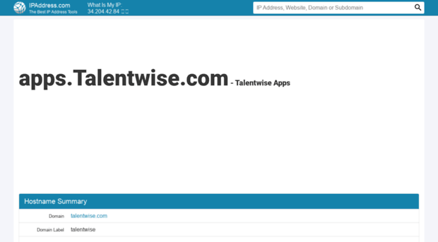 apps.talentwise.com.ipaddress.com