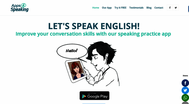 apps4speaking.com