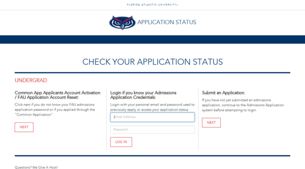 appstatus.fau.edu