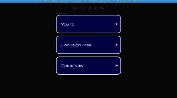 appsyouneed.in