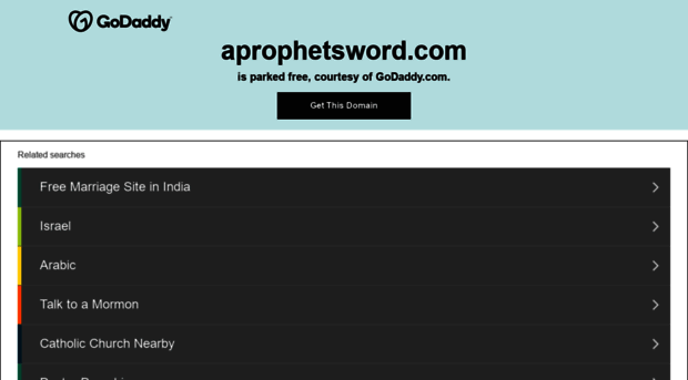 aprophetsword.com