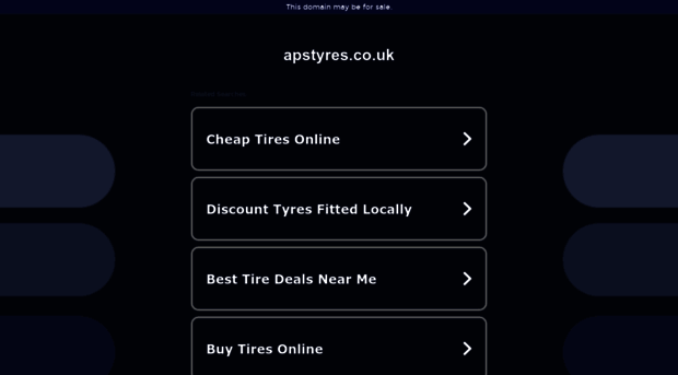 apstyres.co.uk