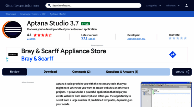 aptana-studio.software.informer.com