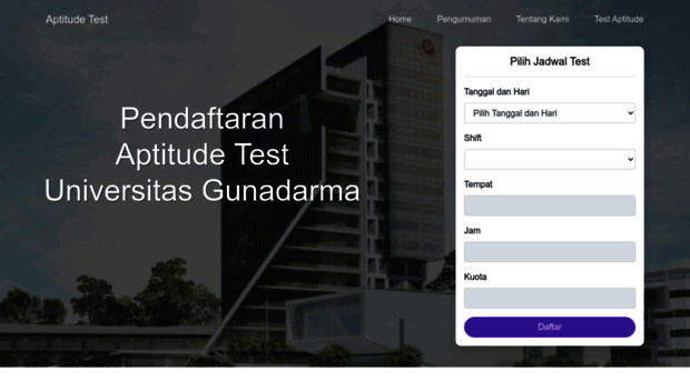 aptitude.gunadarma.ac.id