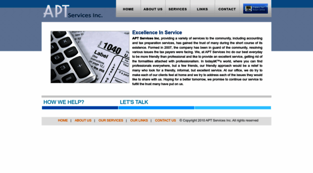 aptservicesinc.net